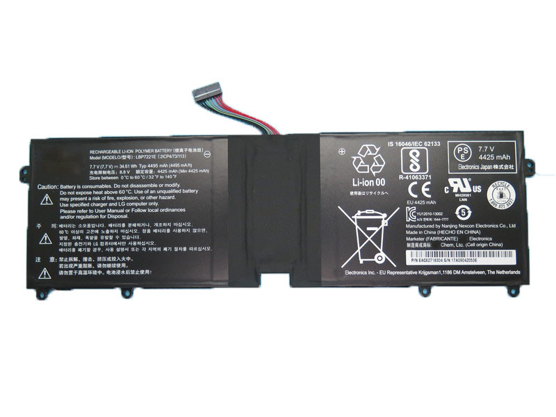 バッテリー互換 LG 13Z940 15Z970 LBP722VH 7.7V 34.61WH 4000MAH LBP7221E 7.7V 34.61WH 13ZD940 LG13Z94 15ZD97