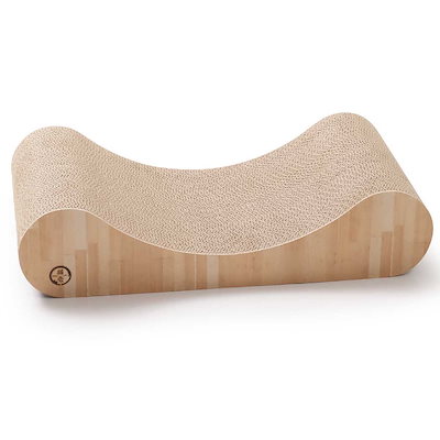 他サイト： 猫用　爪とぎ　バリバリベッド　カール　Ｍ　ライトブラウン　ＣＲＣ30―51―10―00―00の商品画像