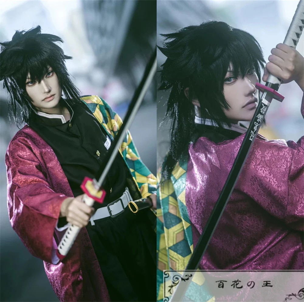 超安値挑戦! 全面改良 暗紋付き 竈門炭治郎 鬼殺隊制服 コスプレ衣装 コスチューム