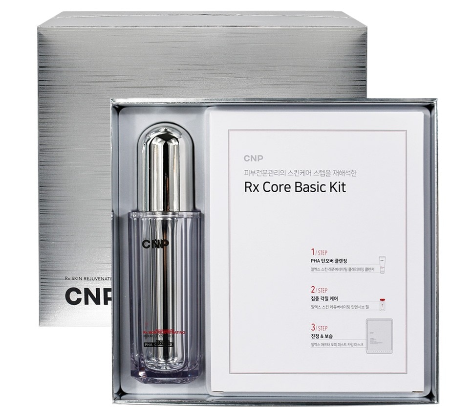 CNP rx skin rejuvenating miracle essence 70ml kit