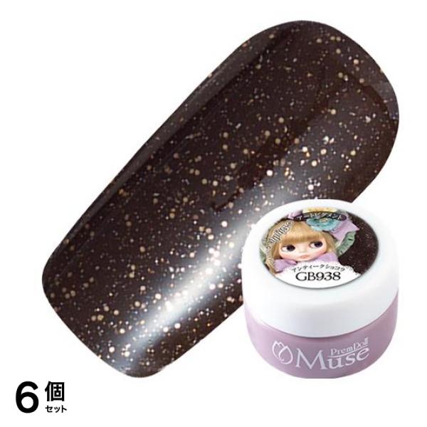 プリムドールミューズ×ブライス グリッター PDU-GB938 アンティークショコラ 3g 6個セット