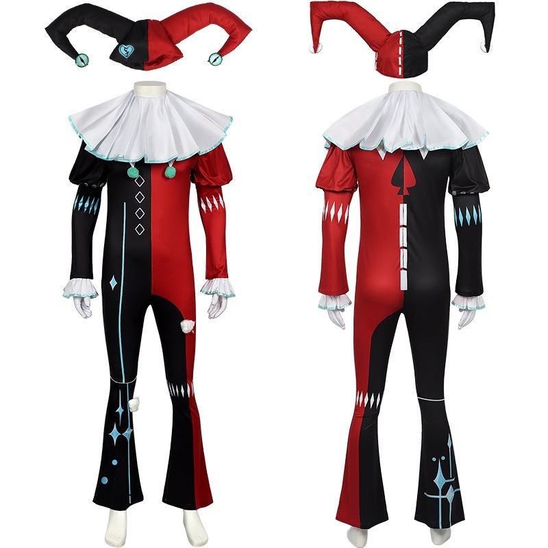 卵仔パーティコスプレ服唖女ステラ脱出驚魂夜怨霊道化師アバ全巻コスプレ服