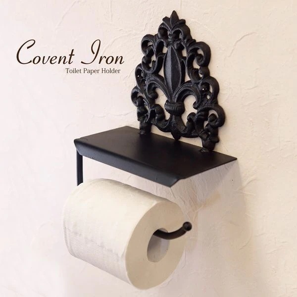 トイレ用ペーパーホルダー トイレ用品 キッチン 日用品 文具 Covent Iron アイアン雑貨