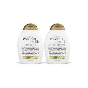 即納 :OGX Nourishing Coconut Milk Shampoo & Conditioner (13 Ounce) [並行輸入品]