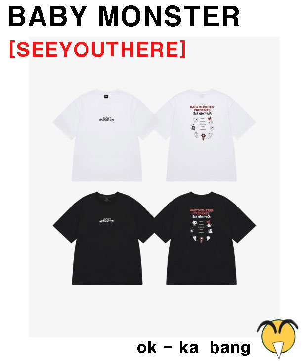 BABYMONSTER [SEEYOUTHERE] BABYMONSTER T-SHIRT