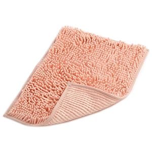 (30個セット) 吸水速乾 バスマット/お風呂マット (36×50cm ピンク) 長方形 マイクロファイバー 『ソフワ』 (脱衣所)