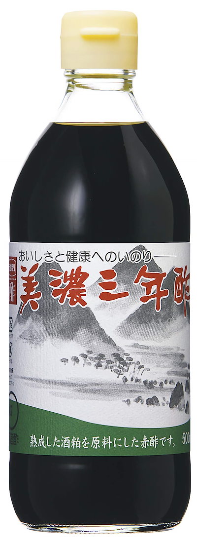 他サイト： 「 内堀 美濃三年酢 500ml 1本 」 赤酢 粕酢 江戸前寿司 赤シャリの商品画像