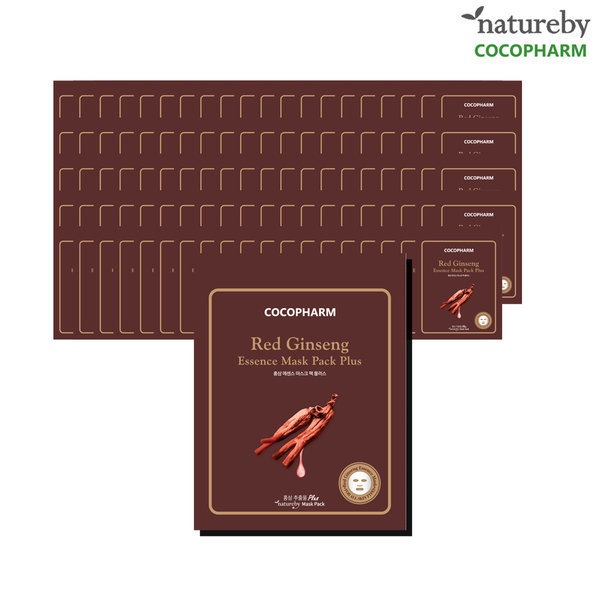 ココファーム(ネイチャーバイ)紅参マスクパックプラス100pcs