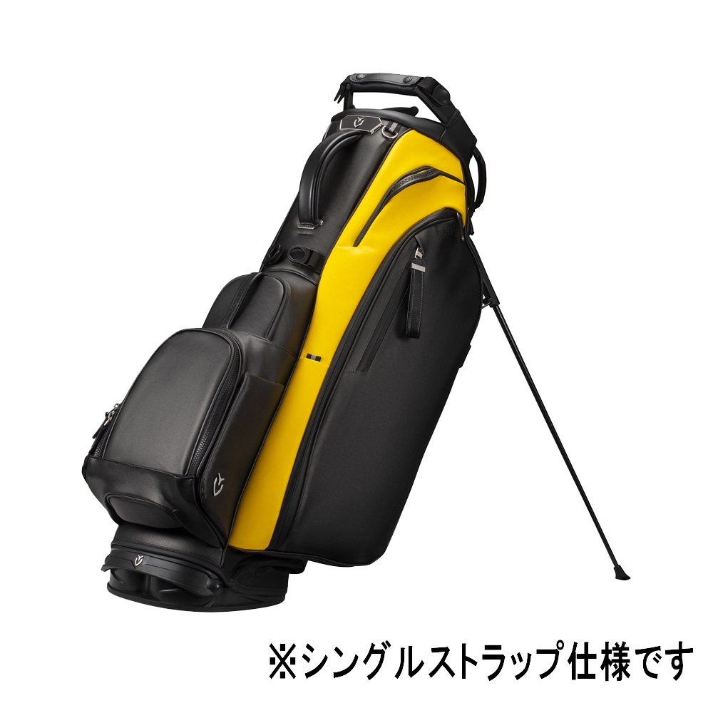 ベゼル VSL-PLY5.0PRO-AMB-S PLAYER 5.0 Stand PRO キャディバッグ シングルストラップ（Amber・9.5型・47インチクラブ対応） VSLPLY50PROAM