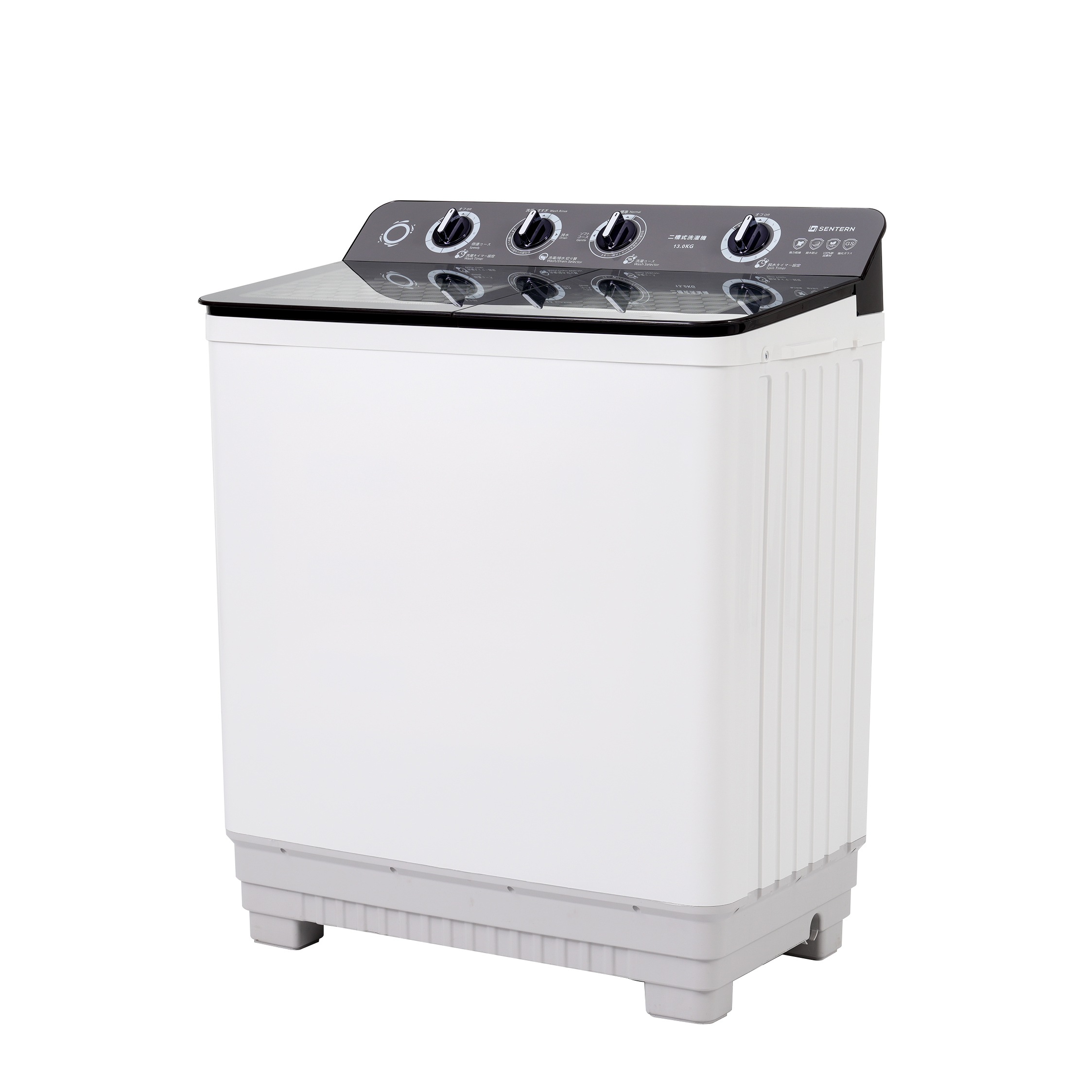 【日本国内出荷-3日で配達】洗濯機 洗濯容量13kg 脱水容量10kg 13キロ キレイ タイマー コンパクト 一人暮らし 節電 二槽式洗濯機 ステンレス槽 まとめ洗い 脱水器 縦型洗濯機DJYC32