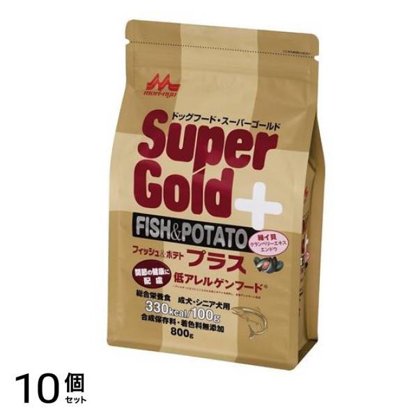 森乳 フィッシュ&ポテト プラス 関節の健康に配慮 800g 10個セット