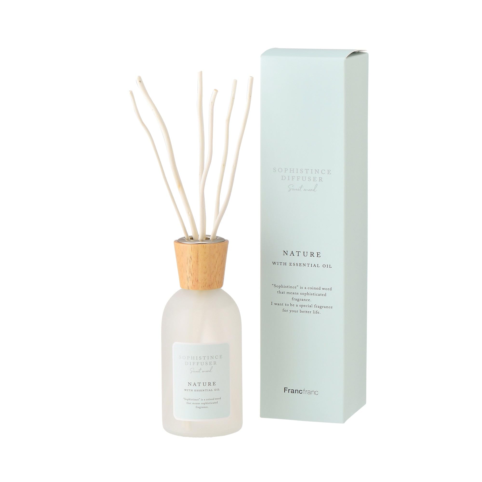 Francfranc フランフラン ソフィスティンスフレグランス ディフューザー グリーン（ネイチャー）