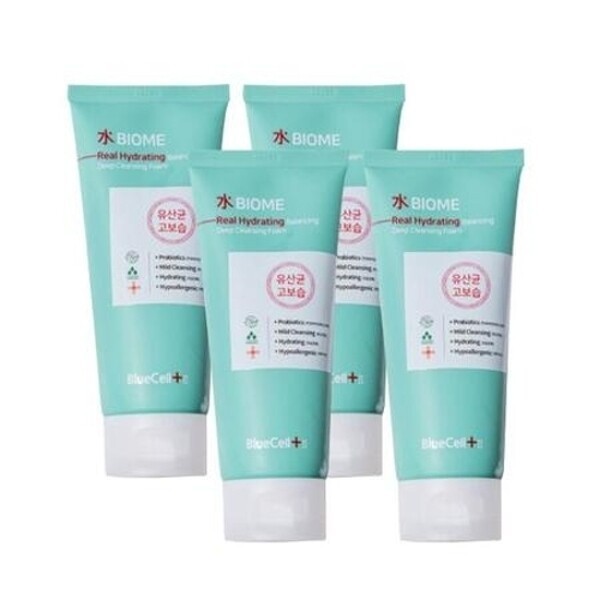 ブルーセル スバイオーム 乳酸菌 ディープフォーム クレンジング150ml 4個 毛穴 クレンジングフォーム