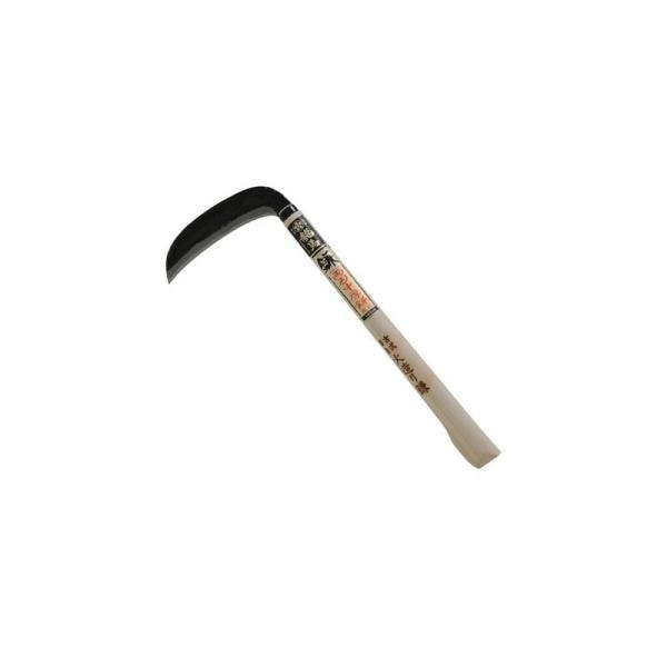 梅鉢龍馬 両刃中厚鎌 表抜 165MM 園芸道具 鎌 中厚鎌