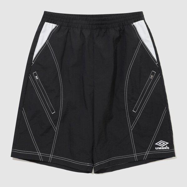 クリスピー・タスラン5.5部バミューダパンツ BLACK UR221CHP58 BLK0