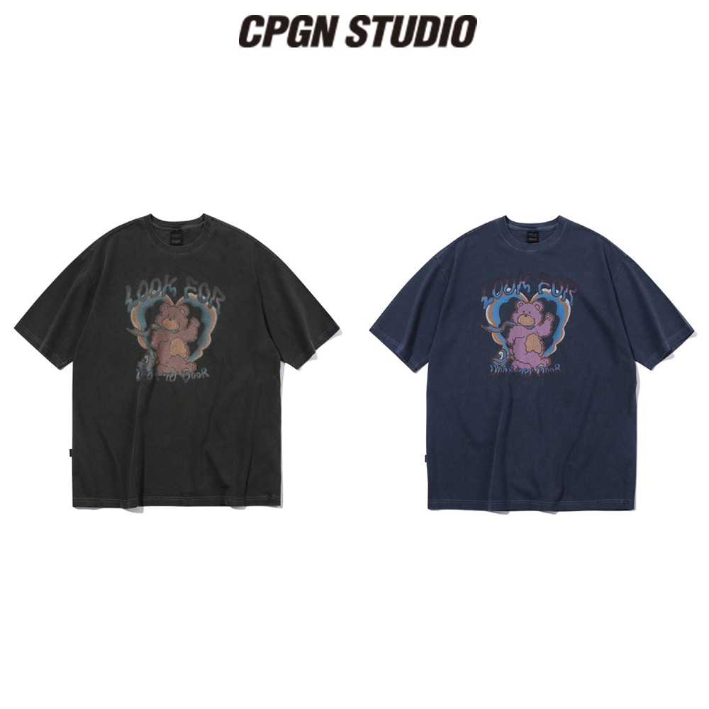 【CPGN STUDIO】 Funtime Teddy Pigment Short Sleeve Tee