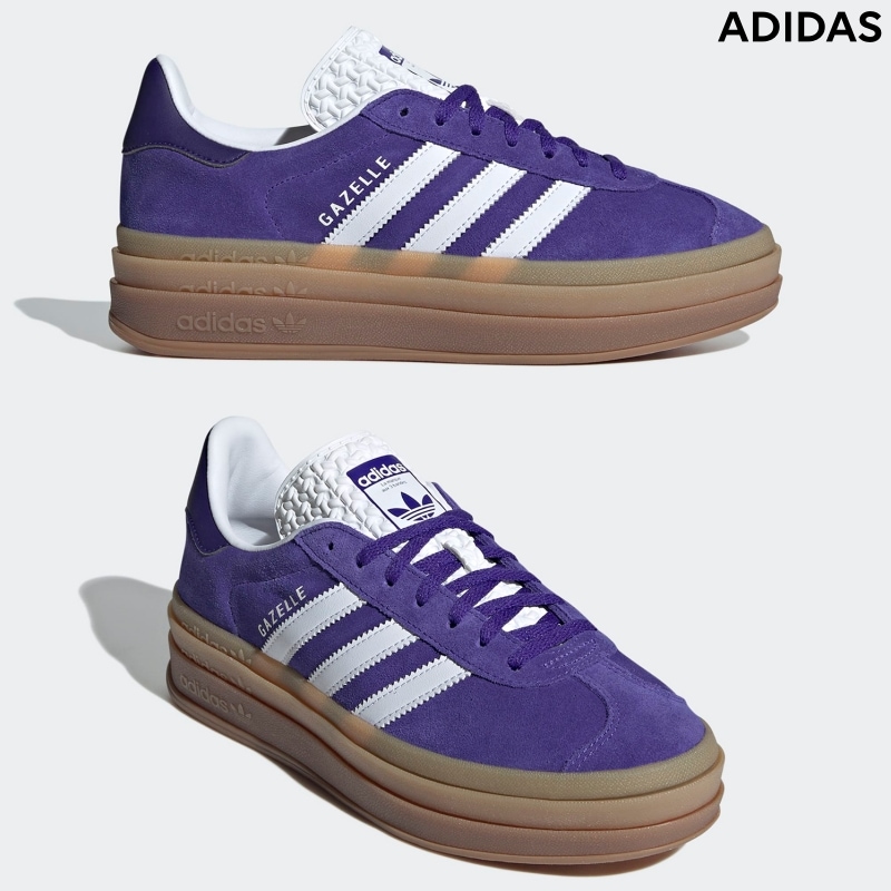 [ADIDAS] アディダス スニーカー ガゼルボールド 厚底 / GAZELLE BOLD カレッジパープル 11,088円