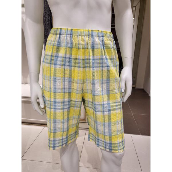 50수 혼방 선염 PU체크 남성 이지웨어하의(EZ2924B)