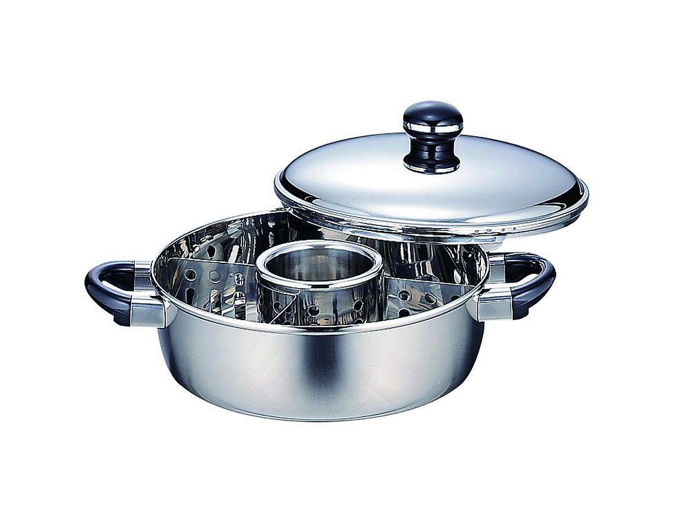 宮崎製作所 オブジェ OJ-8-2 おでん湯豆腐鍋（中子&仕切&お玉&穴明お玉付） 25cm（3.7L）
