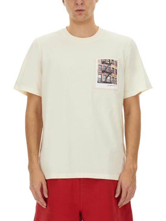 HELMUT LANG Men T-Shirts O10HM511 CMA WHITE
