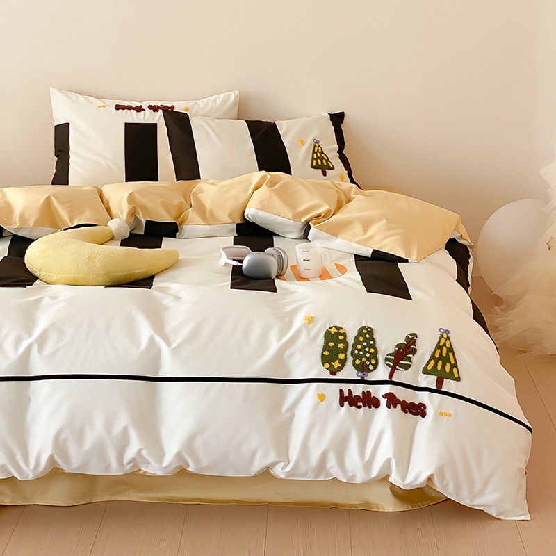 布団セット シングル 4点セット 3点セット 掛け布団 敷き布団 枕 まくら 洗える カラー リバーシブル シワになりにくい 掛布団カバー303