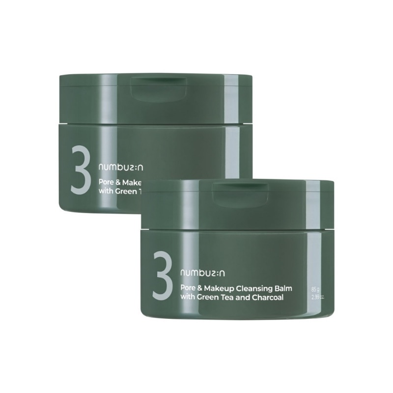 3番 緑茶炭毛穴パッククレンジングバーム 2個/韓国コスメ