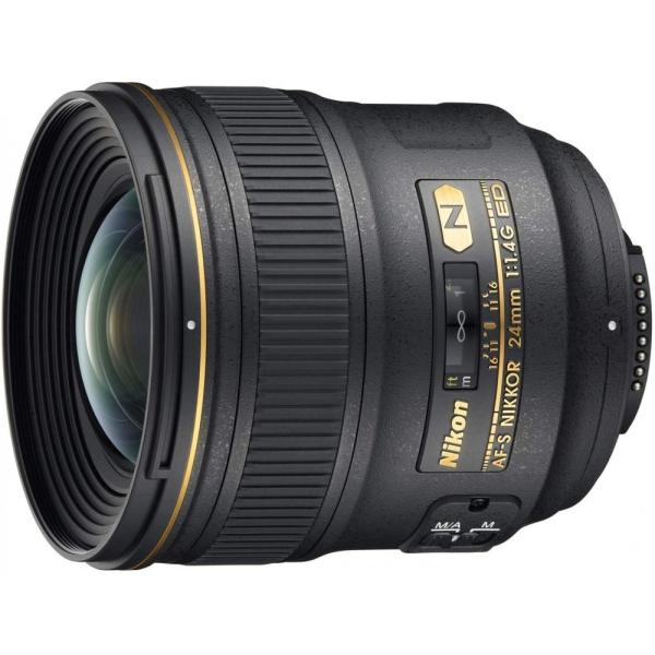 【中古】ニコン Nikon 単焦点レンズ AF-S NIKKOR 24mm f/1.4G ED フルサイズ対応