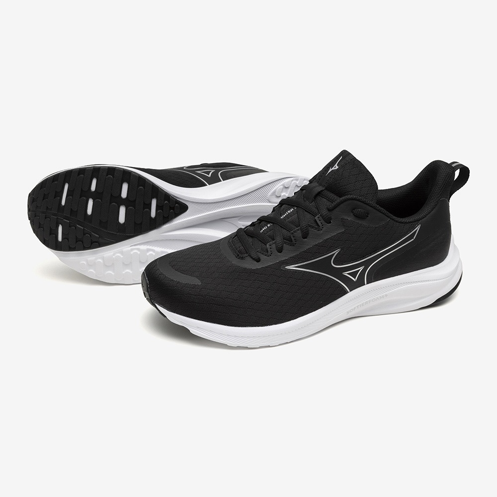 ミズノ K1GA244401220 ユニセックス ランニングシューズ ミズノエスペランザー2（ブラック×シルバー・サイズ：22.0cm） K1GA244401220
