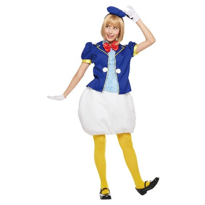 コスプレ 仮装 大人用フォーマルドナルド 【 コスプレ 衣装 ハロウィン 仮装 コスチューム ディズニー グッズ 余興 レディース パーティーグッズ 正規ライセンス品 公式 女性用 】