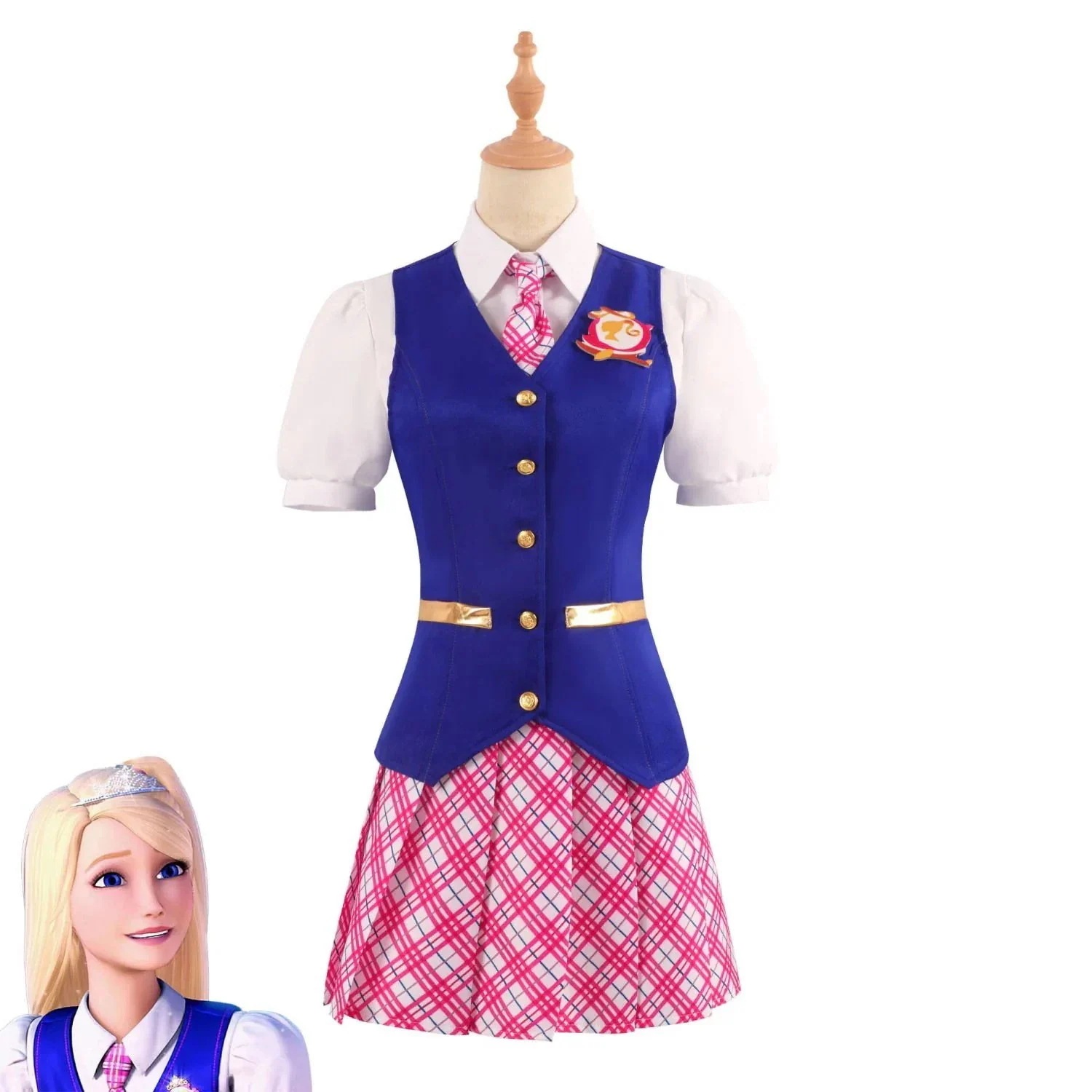 【期間特恵】コスチューム デランシーコス服ハロウィーン魅力学院同服コスプレコスプレ衣装