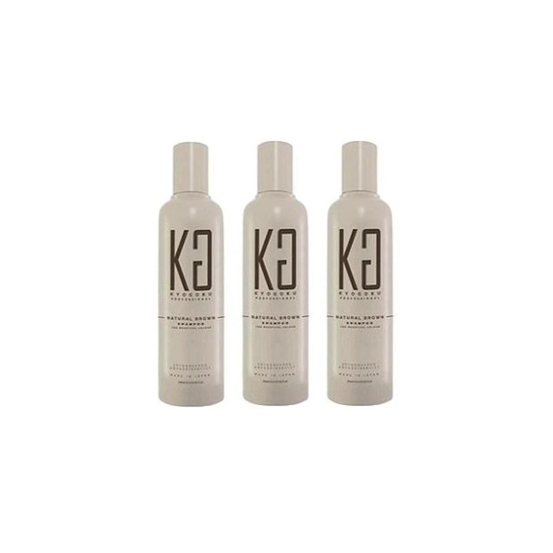 KYOGOKU カラーシャンプー 200ml アッシュナチュラルブラウン ×3セット