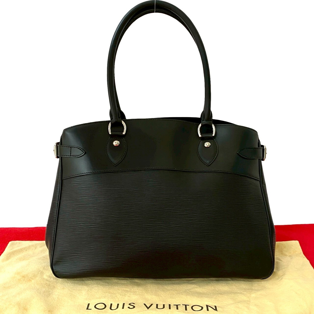 Louis Vuitton エピレザー ブラック トートバッグ Louis Vuitton