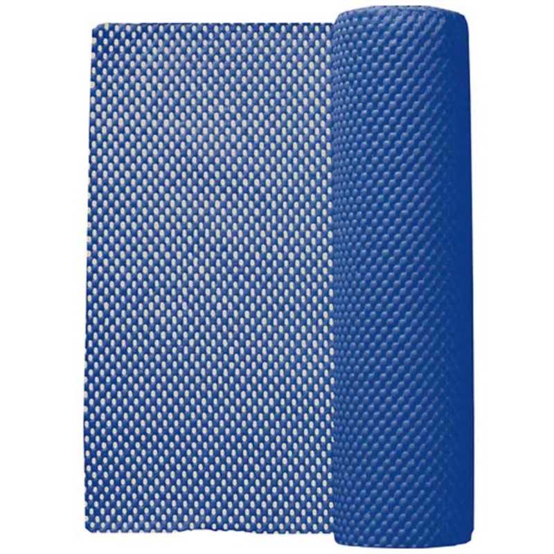 トラスコ中山　ノンスリップマット 90X1000cm 青　TNSM9010B