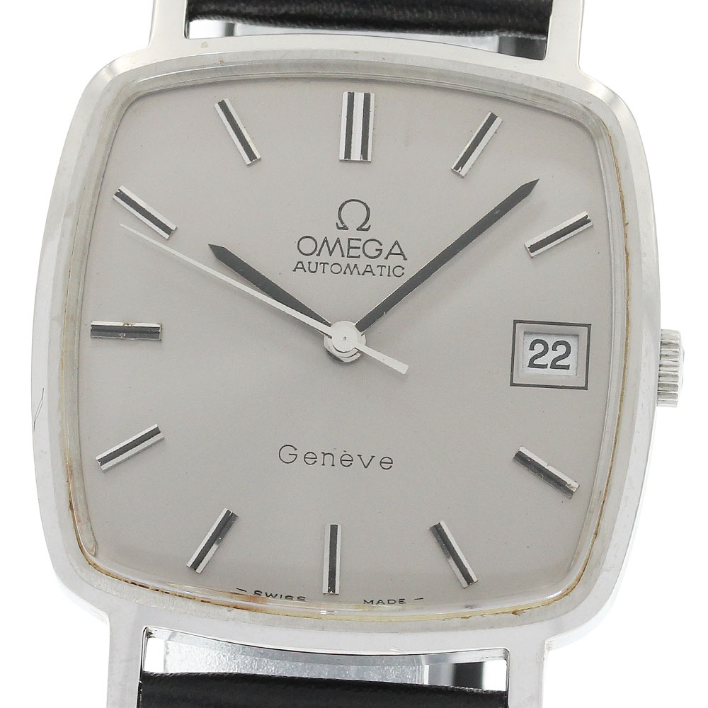 オメガ OMEGA ST 162.0060 ジュネーブ デイト Cal.1012 リダンダイアル 自動巻き メンズ _954174【中古】