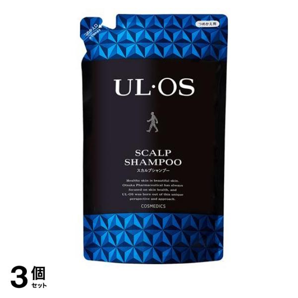 UL・OS(ウル・オス) 薬用スカルプシャンプー 420mL (詰め替え用パウチ) 3個セット