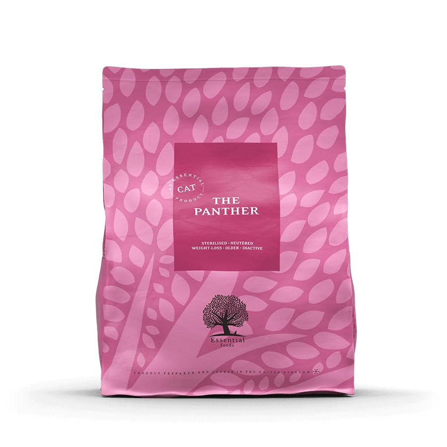 パンサー キャットフード 1.5kg 全猫種 成猫～ グレインフリー ヒューマングレード （香料・着色料不使用） サーモン 白身魚 タラ ニシン ドライ フード 【ESSENTIAL FOODS】 P