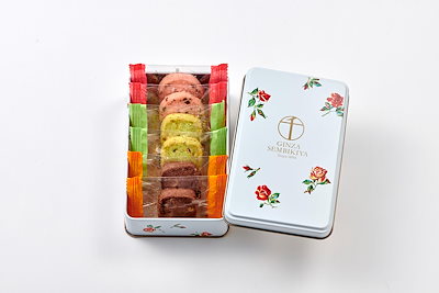 他サイト： 銀座千疋屋 缶入り銀座クッキー(6個) ギフト お菓子 焼き菓子 クッキー詰合せの商品画像