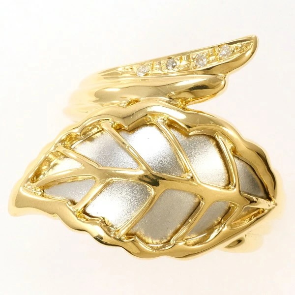 PT900 プラチナ リング 12.5号 ダイヤ 0.02 中古