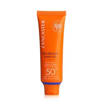 Lancaster サン ビューティー サブライム タン フェイス クリーム SPF50