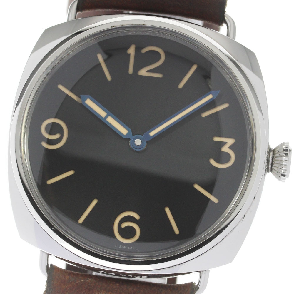 パネライ PANERAI PAM00721 ラジオミール 3デイズ アッチャイオ 手巻き メンズ 内箱保証書付き_818993【中古】