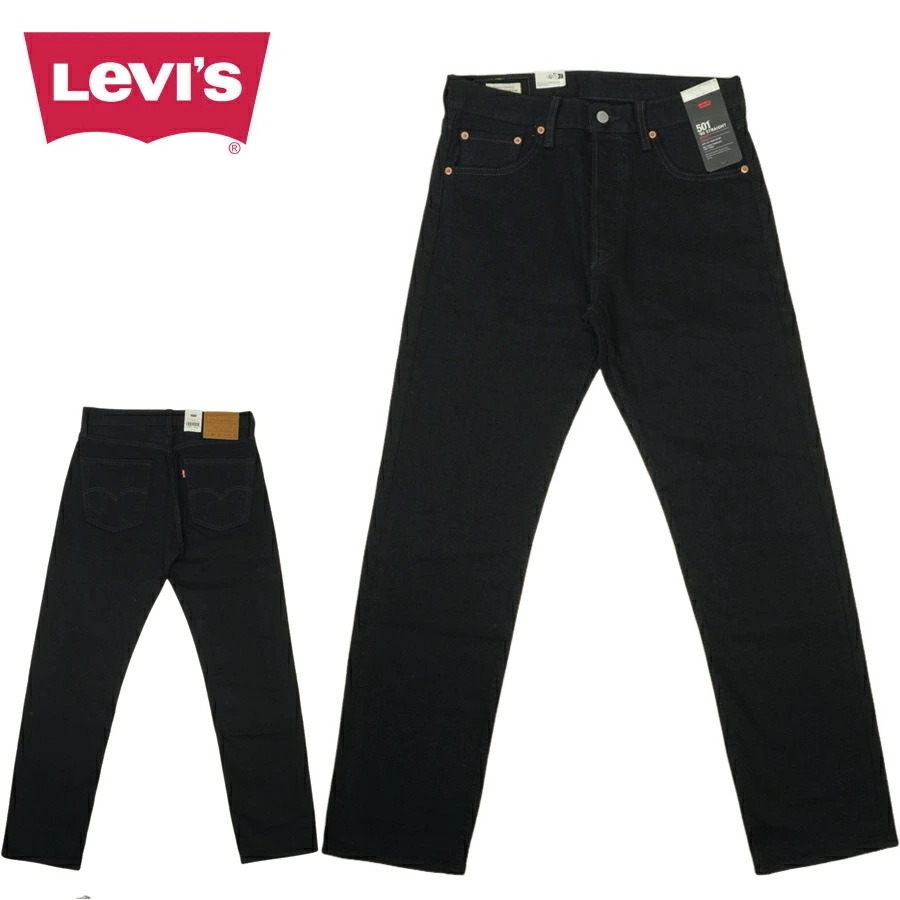 メンズ デニムパンツリーバイス LEVISPREMIUM 501 93 STRAIGHT プレミアム 501 93 ストレートBLACK ブラック 黒復刻 9,093円