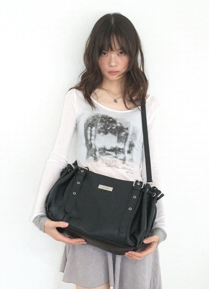 【AS"ON】 6WOL 5IL SUNCHABAESONG FOREST LAYERED T / WHITE 正規品
