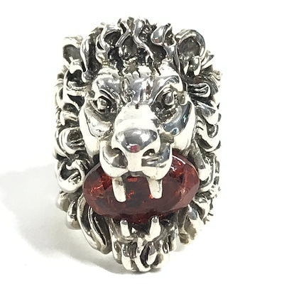 Qoo10] GUCCI リング・指輪 ライオンヘッド レッドス : 腕時計