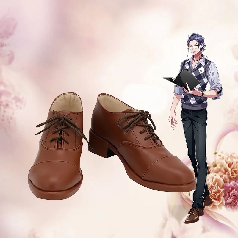 躑躅森盧笙ヒプノシスマイクHypnosisMicrophoneコスプレ靴ブーツ