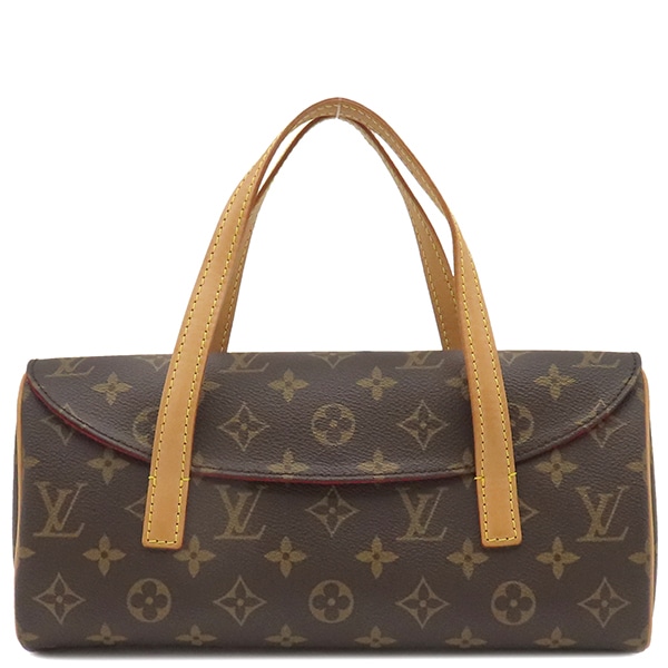 ルイヴィトン LOUIS VUITTON ハンドバッグ ソナチネ モノグラムキャンバス モノグラム ゴールド金具 茶 赤 M51902 DU1022 【保存袋】【中古】 72,512円