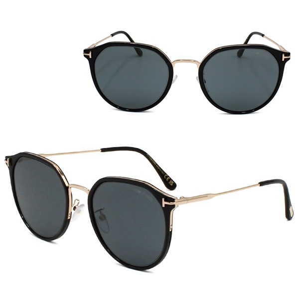 サングラス FT0897-K/S 01A 55 サングラス EYEWEAR アジアンフィット メンズ レディース ユニセックス ブラック グレー