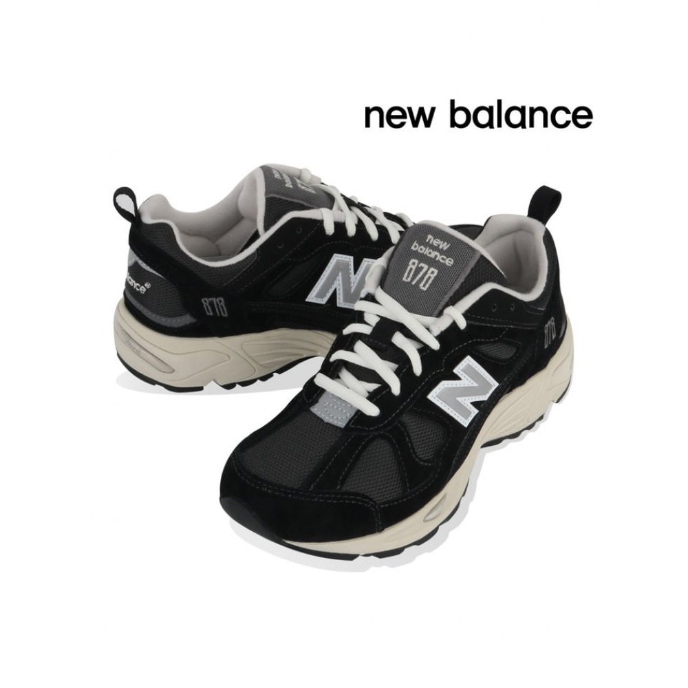 ニューバランスランニングシューズ 878 ブラック CM878BC1