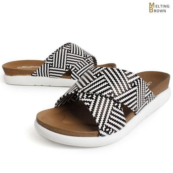 女性用夏用スリッパ 女性用カジュアルスリッパ CK01