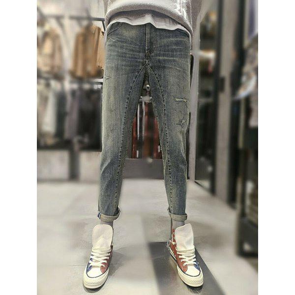 [] 男性) スリムバギー Mトーン デニムパンツ (B255DP206P) (P003372157)