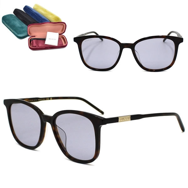 サングラス GG1158SK-004 サングラス アジアンフィット メンズ レディース ユニセックス ハバナ バイオレット